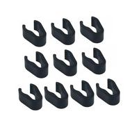 Avejjbaey 10 pièces Attaches de Cordon de en Plastique Clip de câble de Liaison vocale de Studio Professionnel pour Supports et Accessoires Serre-câbles de de Microphone