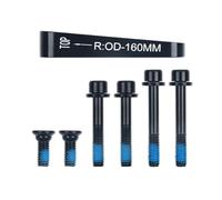 Avejjbaey Adaptateur de frein à disque léger à montage plat pour vélo de route pour un meilleur cyclisme