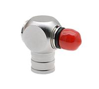 Avejjbaey Adaptateur De Plongée À Double Longueur Tuyau Joint Pivotant 360 Degrés Construction Résistante l'eau Mer Sortie Basse Pression Large Et Sûre Adaptateur Tuyau Long Et Court