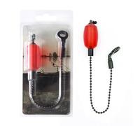 Avejjbaey Alarme De Pêche Compacte avec Technologie Détection Swing Dispositif D'alerte Résistant Intempéries pour Longues Durées Indicateur Morsure Réponse Instantanée