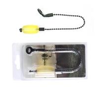 Avejjbaey Alarme De Pêche Compacte avec Technologie Détection Swing Dispositif D'alerte Résistant Intempéries pour Longues Durées Indicateur Morsure Réponse Instantanée