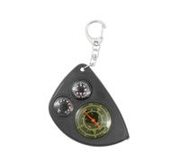 Avejjbaey Boussole Porte-clés Portable Outil De Cartographie Navigation De Camping Compacte pour La Randonnée en Plein Air Facile À Transporter Boussoles D'extérieur Multifonctionnelles