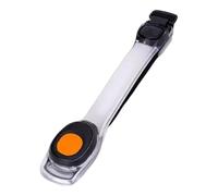 Avejjbaey Brassard de sport avec lumière LED réfléchissante réglable pour course à pied ou vélo