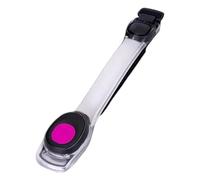 Avejjbaey Brassard de sport avec lumière LED réfléchissante réglable pour course à pied ou vélo