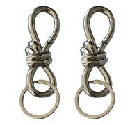 Avejjbaey Camping en Plein Air Multitool Tactique Mousqueton Crochet Mousquetons Boucles Porte-clés pour La Randonnée Et Les Voyages Porte-clés De Voyage Polyvalents