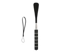 Avejjbaey Chausse-pied extensible en métal - Longueur réglable de 28 à 70 cm - Pour personnes âgées et grossesses - Longueur réglable, Noir , Taille unique