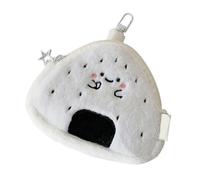 Avejjbaey Conteneur de stockage Unique en forme de boule de riz, pour garder les articles rangés, joli de rangement en peluche