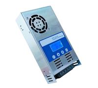 Avejjbaey Contrôleur de MPPT avancé 60 A avec détection Automatique des tensions Texture métallique pour Batteries 12 V 24 V 36 V 48 V Contrôleurs d ' énergie
