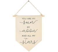 Avejjbaey Drapeau en toile légère pour chambre d'enfant, festival de maternelle, à suspendre, pour améliorer la créativité et les salles de jeux