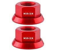 Avejjbaey Écrou De Moyeu Vélo Résistant À La Alliages À Engrenages Fixes Universels Rapide Composant Cyclisme Universel Libération Rapide L'écrou Moyeu Vélo