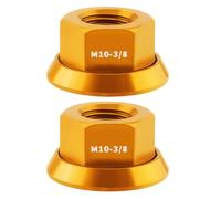 Avejjbaey Écrou De Moyeu Vélo Résistant À La Alliages À Engrenages Fixes Universels Rapide Composant Cyclisme Universel Libération Rapide L'écrou Moyeu Vélo