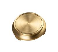 Avejjbaey Élégant porte-encens rond en laiton à trois pieds pour un usage domestique