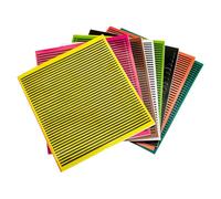 Avejjbaey Ensemble De Bandes Piquants pour Attacher des Mouches Feuilles Paons Synthétiques Matériaux Résistants À La pour Les Nymphes Crevettes Leurres Fil d'attache À La Mouche