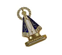 Avejjbaey Figurine De Prière en Alliage D’Ornement De Collection en Ferronnerie Sacrée pour Les Arrangements D’autels Affichage Détaillé des Symboles Chrétiens Figurine Religieuse