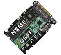 Avejjbaey L'adaptateur NVMe M vers U2 à faible coût prend en charge un double disque dur pour améliorer la capacité de stockage et les performances