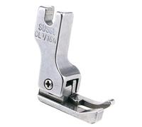 Avejjbaey Machine À Coudre Pied-de-biche Robuste Couture Droite pour Machine Coudre Domestique/Industrielle Tige Basse Ourlet Étroit avec Guide