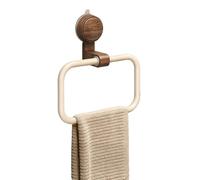 Avejjbaey Minimalists Porte-serviettes en bois avec ventouse pour salle de bain