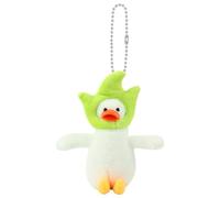 Avejjbaey Pendentif en forme de canard en coton PP doux - Accessoire multifonction pour téléphone portable, 15CM, Coton PP + alliage