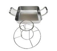 Avejjbaey Plat à rôtir multifonction en acier inoxydable pour griller parfaitement à chaque fois que le four