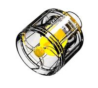 Avejjbaey Pompes De Circulation sous-Marines WaveMaker pour Aquarium À Faible Bruit Têtes Motrices Économie D'énergie Pompe 'Aquarium 'Eau Douce Et 'Eau Salée Scintillante De Nuit