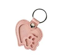 Avejjbaey Porte-clés collecteur de Poils de Chien Compact, Jolies Pattes en Cuir PU de qualité supérieure pour élimination immédiate, Porte-clés pour Animaux de Compagnie