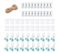 Avejjbaey Porte-clés En Forme D'animal Avec À Cordon Organza Résine Cadeaux Pour Événement Familial Et Usage Quotidien 20 Pièces