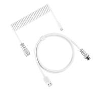 Avejjbaey Rallonge de câble USB USB C pour Clavier avec câble d ' Alimentation enroulé d ' Aviation détachable, câbles de Clavier enroulés pour