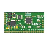 Avejjbaey RS485 Module d'intégration numérique RTU avec broches 2,54 mm 16DI/16DO/8DI-8DO/4DI-12DO/12DI-4DO