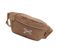 Avejjbaey Sac à bandoulière compact orné de nœuds - Bandoulière réglable - Design léger - Pour les voyages en plein air - Essentiel - Multicolore, kaki, One Size