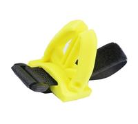 Avejjbaey Support de canne à pêche en silicone pour économiser de l'espace avec sangle de fixation pour bâtons de pêche portatifs supports d'appâts fixations clip de fixation portable protecteur de