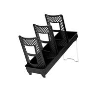 Avejjbaey Support de rangement pliable pour gobelets peu encombrant pour un rangement de tasses propre et accessible une seule fois