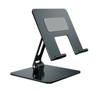 Avejjbaey Support ergonomique pliable pour ordinateur portable - Réglable pour le travail collaboratif - Rangement facile - Portable et pliable