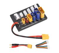 Avejjbaey XT90 XT30 EC3 EC5 T Xt60 Batterie de connecteur multi-charge 2-6 processus de charge parallèle pour un usage extérieur et domestique