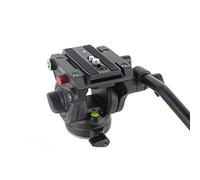 Avella Trépied vidéo Fluide avec Plaque à dégagement Rapide, léger et Robuste, Compatible avec Manfrotto, Charge maximale de 6 kg pour Appareil Photo Reflex numérique Canon, Nikon, Sony, Olympus