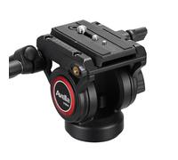 Avella Trépied vidéo Fluide avec Plaque à dégagement Rapide, léger et Robuste, Compatible avec Manfrotto, Charge maximale de 6 kg pour Appareil Photo Reflex numérique Canon, Nikon, Sony, Olympus,