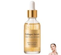 Avelyne Sérum Coreen Au Peptide De Soie,Silence Paris Serum Coreen，1PC | Avelyne Sérum Coréen Flacon De Collagene Filaments D'or Peptides De Soie,Promouvoir Soin Visage Et Cou,Skincare Coréenne,60Ml