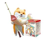 Aven Rabbit KURAYA Shiba Tourshiba Figurines, boîte mystérieuse au design aléatoire, jouets pour fille, cadeaux d'anniversaire, de Noël, jouet de collection pour accessoires de bureau, 1 pièce