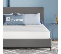 Avenco Matelas 140x190, 18CM, Matelas à Mémoire de Forme en Gel, Mousse en Matériau Bambou, Certifié Sûr et Fiable par CertiPUR-US et Oeko-TEX, Sommeil Frais, Evacuation de L'humidité, Lavable