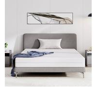 Avenco Matelas 80x190, Hauteur 16 cm, Mousse en Fibre de Bambou, de Confort, Deux Faces Utilisable, Degré de Dureté H3 et H4, avec