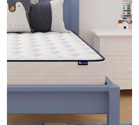 Avenco Matelas pour lit Simple de 20,3 cm, livré dans Une boîte, Housse en Tissu Doux et Respirant et Soutien adaptatif, certifié CertiPUR-US, pour Chambre d'invités et d'enfants