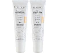 Avène Couverance Fond de teint correcteur fluide SPF20 Porcelaine 1.0 Maquillage 2x30 ml