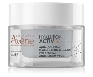 Avène Hyaluron Activ B3 Renewal Firming Aqua Cream-in-Gel gel-crème hydratant pour restaurer la barrière cutanée 50 ml
