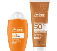 Avène Pack Ultra Fluido Invisible SPF50 50ml + Leche Invisible SPF50 250ml