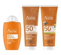 Avène Pack Ultra Fluido Invisible SPF50 + Leche Invisible SPF50 + Leche SPF50+ Pediátrico