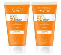 Avène Solaire - Crème SPF50+ UVB UVA Lumière Bleue HEV Set(S) 2x50 ml
