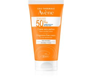 Avène Sun Fragrance-Free Cream crème solaire sans parfum SPF 50+ 50 ml
