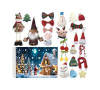 Avènement De Noël En Peluche - s En Peluche Festives, Calendrier À Compte De Compte À 24 Jours | Douce Surprise En Chaque Jour, Fonctionnalité Décorative, Utilisation Sur La