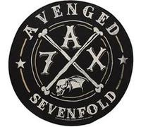 Avenged Sevenfold A7X Patch 28,5 x 28,5 cm Sous Licence Officielle Noir G