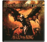 Avenged Sevenfold - Aimant pour réfrigérateur "Hail To The King" RO7736 (Taille unique) (Orange/Noir)