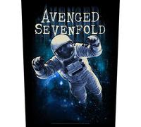 Avenged Sevenfold - Astronaut - Patch à coudre RO7220 (taille unique) (Noir/Bleu/Blanc)